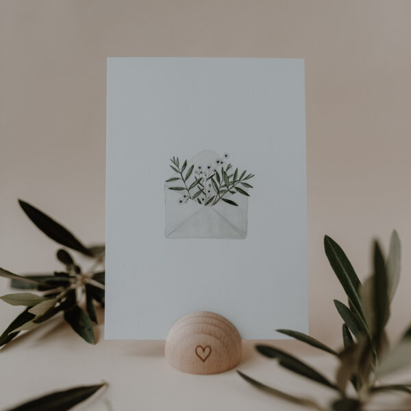 Postkarte Blumenpost