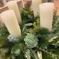 Adventskranz stecken 24.11.2025