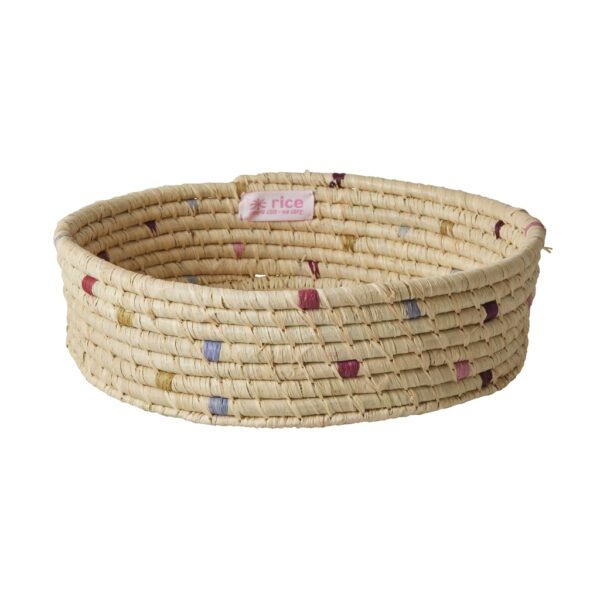 Raffia Brotkorb