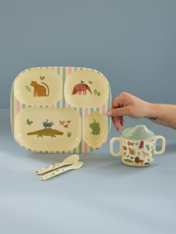 Baby Geschirr Set Jungle