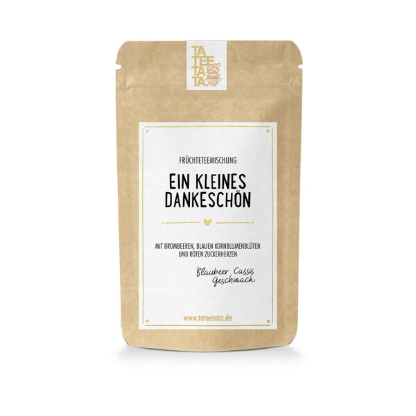 Tee "Ein kleines Dankeschön"