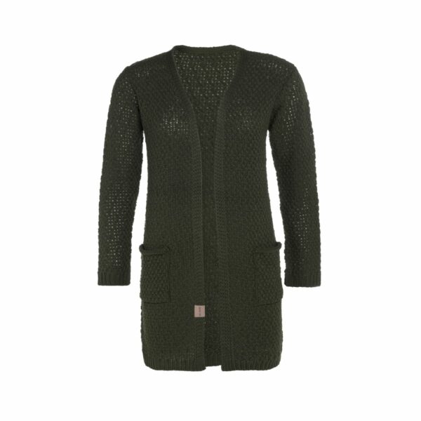 Strickjacke Luna khaki