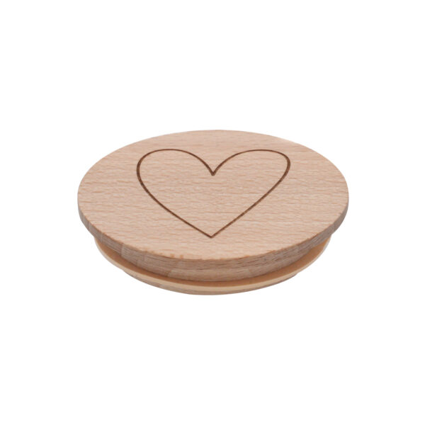 Deckel Herz für Karaffe – Bild 3