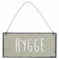 Metallschild Hygge
