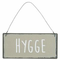 Metallschild Hygge