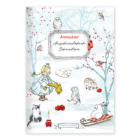 Ausschneidebuch Schneetiere