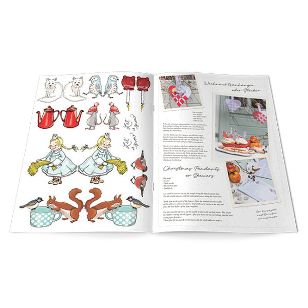 Ausschneidebuch Schneetiere – Bild 2