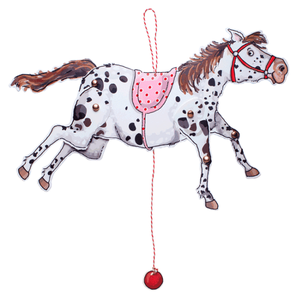 Bastelbogen Hampelpony
