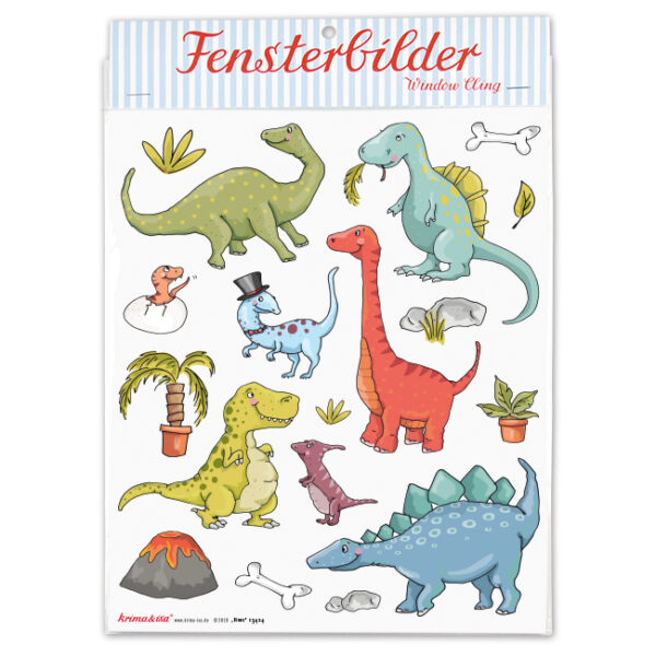 Fensterbilder Dino