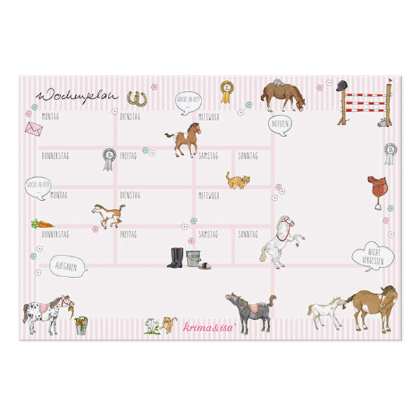 Schreibtisch Unterlage Pony