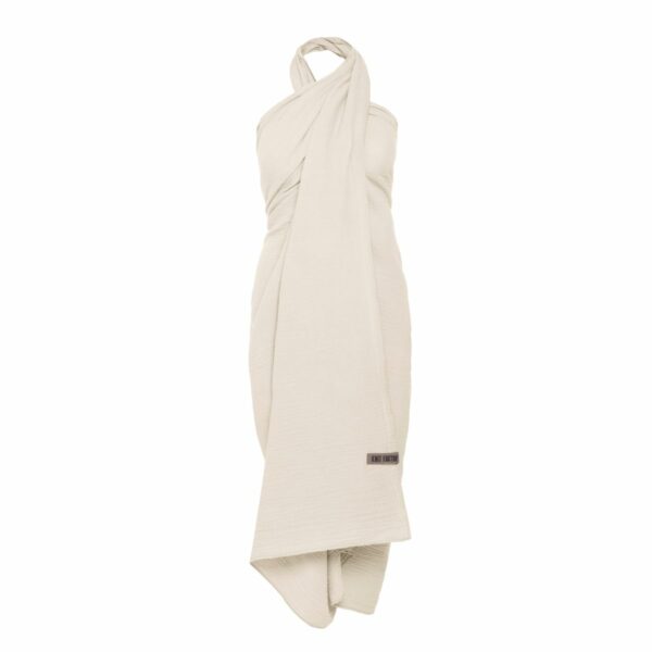 Liv Pareo – XL Musselintuch – Strandtuch Beige