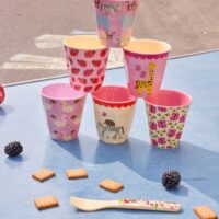 Becher Rice klein Wildlife pink