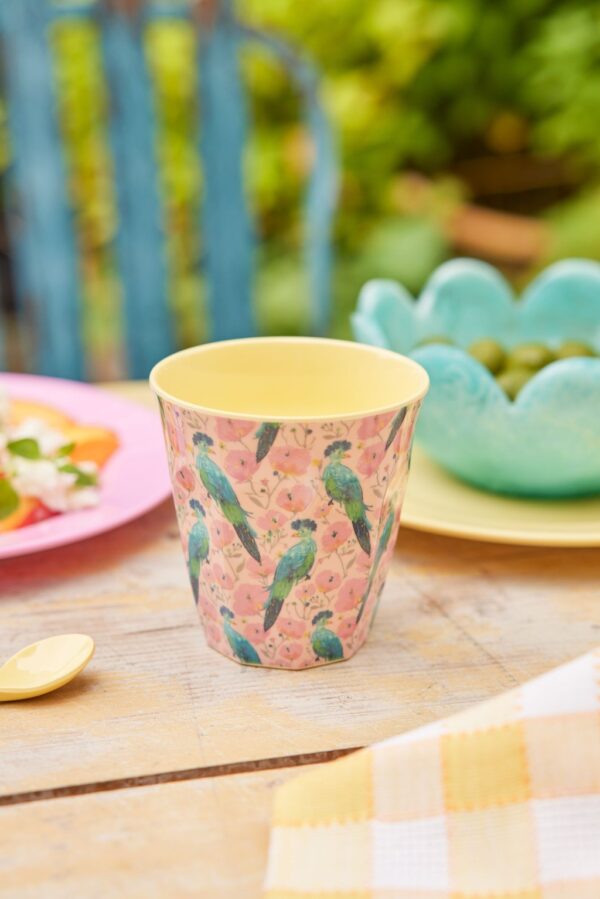Becher Rice Exotischer Vogel – Bild 2