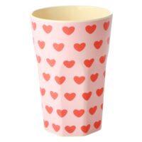 Becher Rice gross Sweet Hearts Print