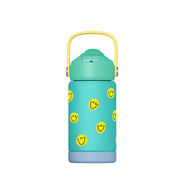 Trinkflasche Smile, türkis, 350ml – Bild 3
