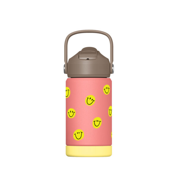 Trinkflasche Smile, koralle, 350ml – Bild 3