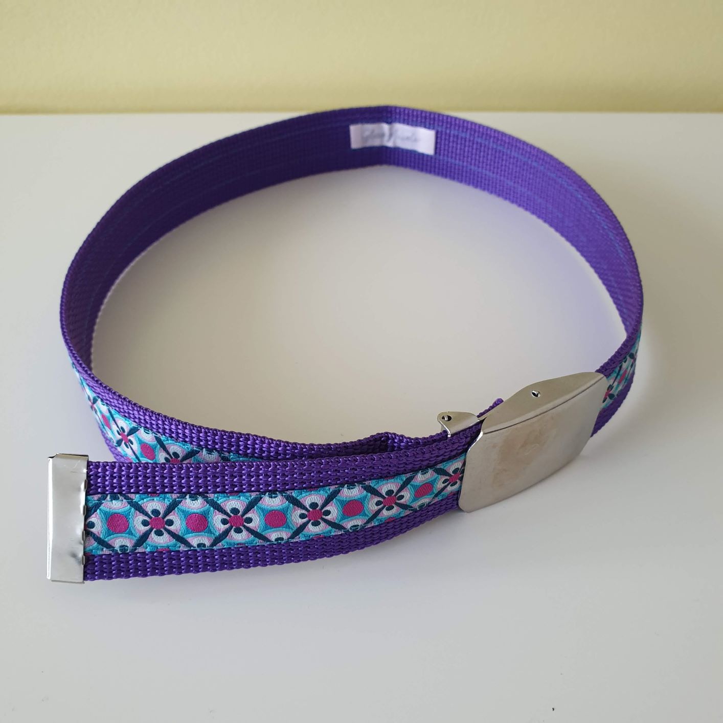 Kinder G?rtel Violette Blumen
