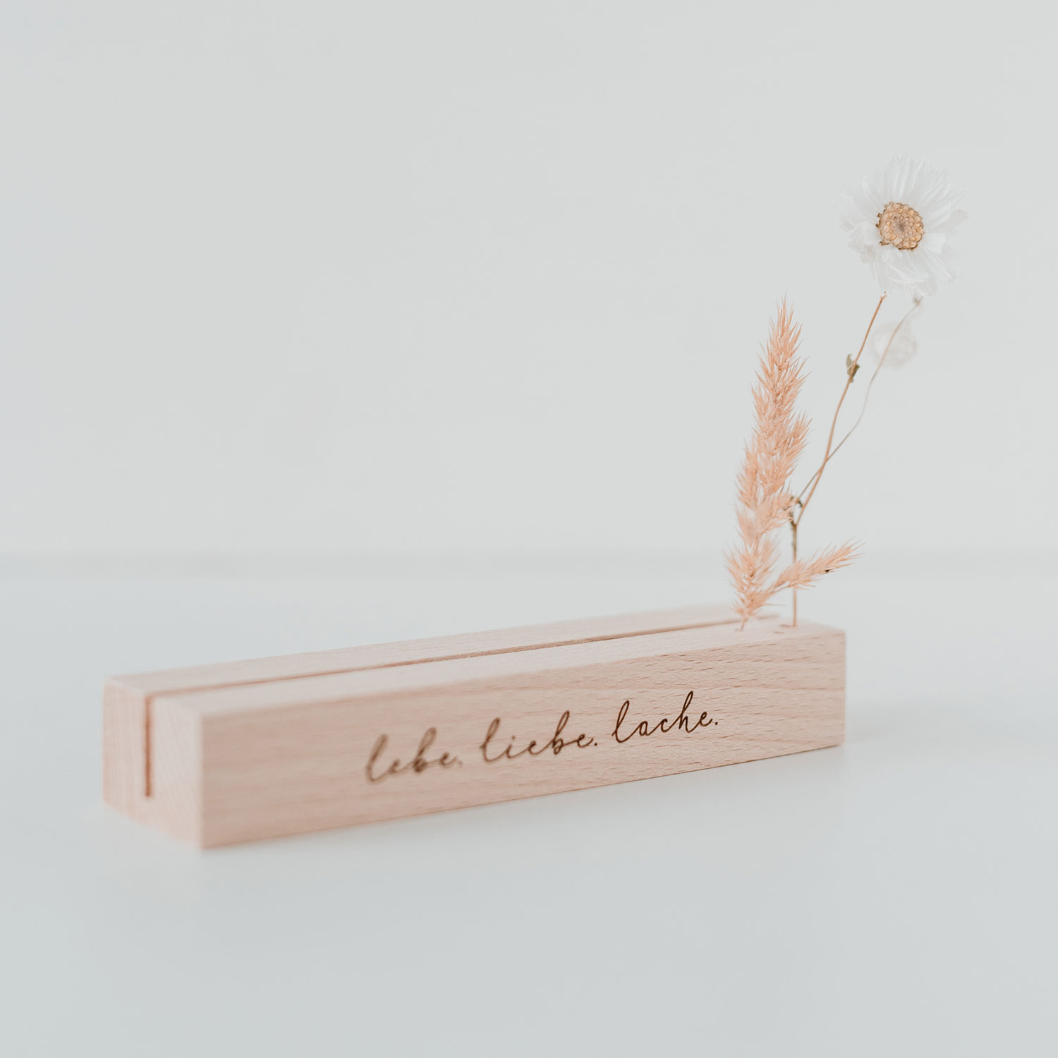 Kartenst?nder Lebe Liebe Lache